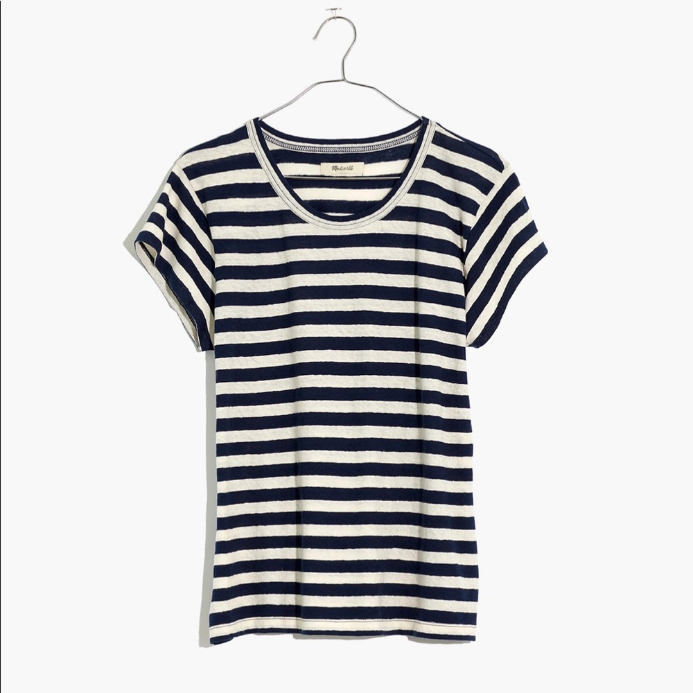 The Perfect Vintage Tee in Atkins Stripe
